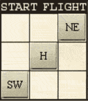 The runway direction to launch your plane, tank, or boat in Aces High.