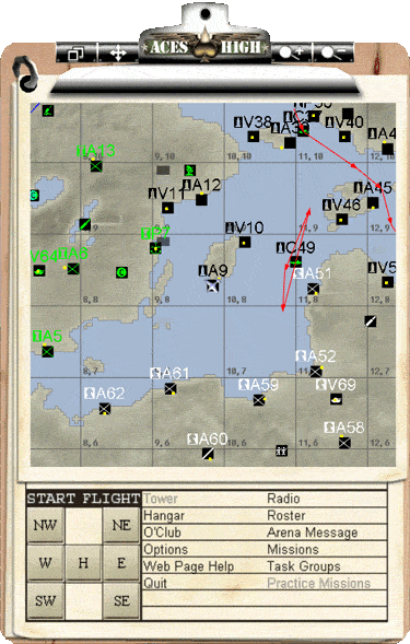 The Aces High Clipboard: The primary user interface to the game