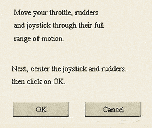 Calibrate your joystick