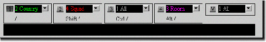 Aces High Radio Text and Voice Control Bar