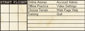 Aces High subscription and account instructions for combat flight simulator